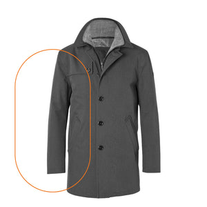 Coat sleeve lengthening