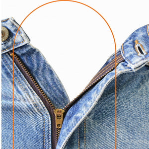 Trousers zipper repair